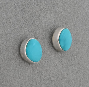 Earrings with Kingman Turquoise