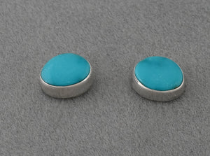 Earrings with Kingman Turquoise