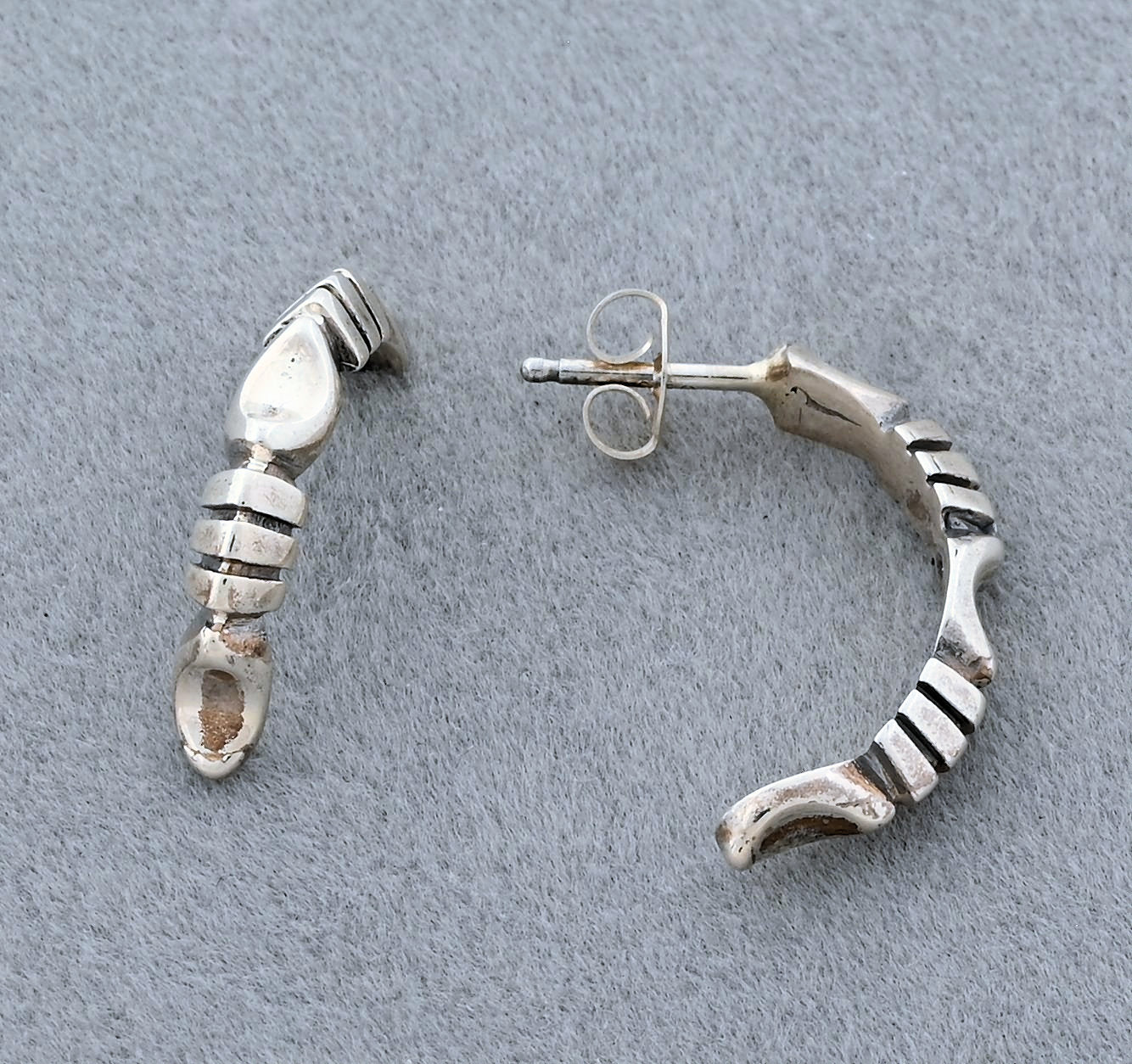 Small Half Hoop Earrings