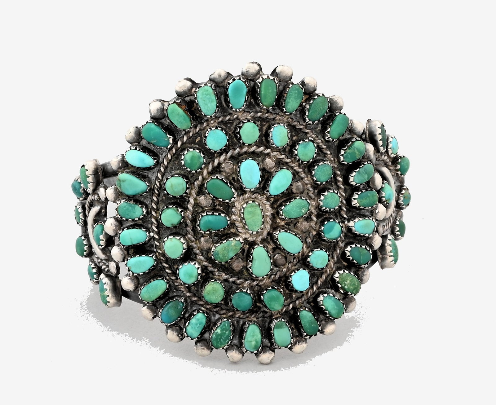 Bracelet with Petit Pointe Cluster,  Vintage