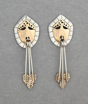 The Spirit of Driftwood Earrings by Denise Wallace