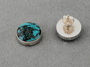 Earrings with Turquoise by Shirley Martinez