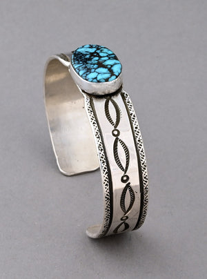 Cuff Bracelet with Turquoise