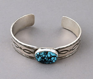 Cuff Bracelet with Turquoise