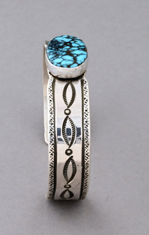 Cuff Bracelet with Turquoise