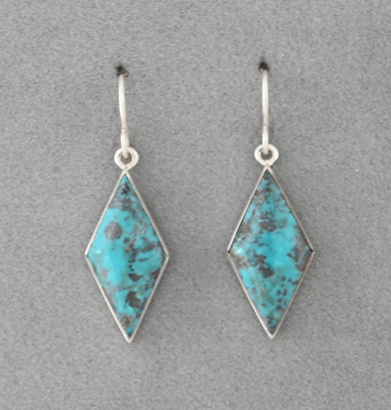 Earrings with Turquoise by Cathy Webster