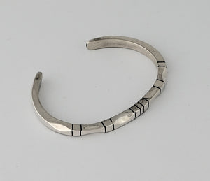 Bracelet with Chiseled Cuff by Ben Tahe