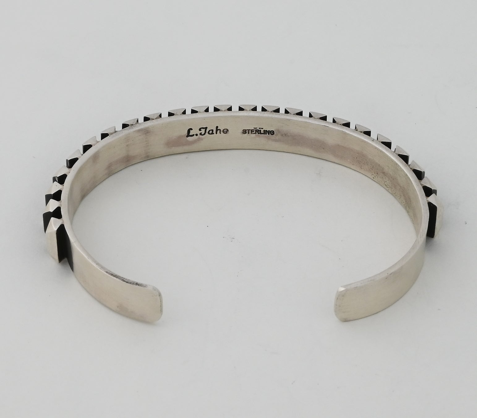 Bracelet, Sterling Silver Cuff by Leander Tahe