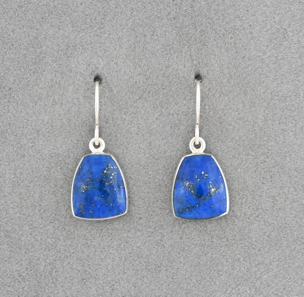 Earrings with Lapis Lazuli by Elsie Armstrong