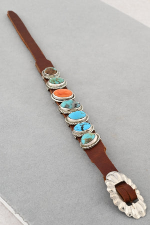 Bracelet with Conchos by Dan Morgan