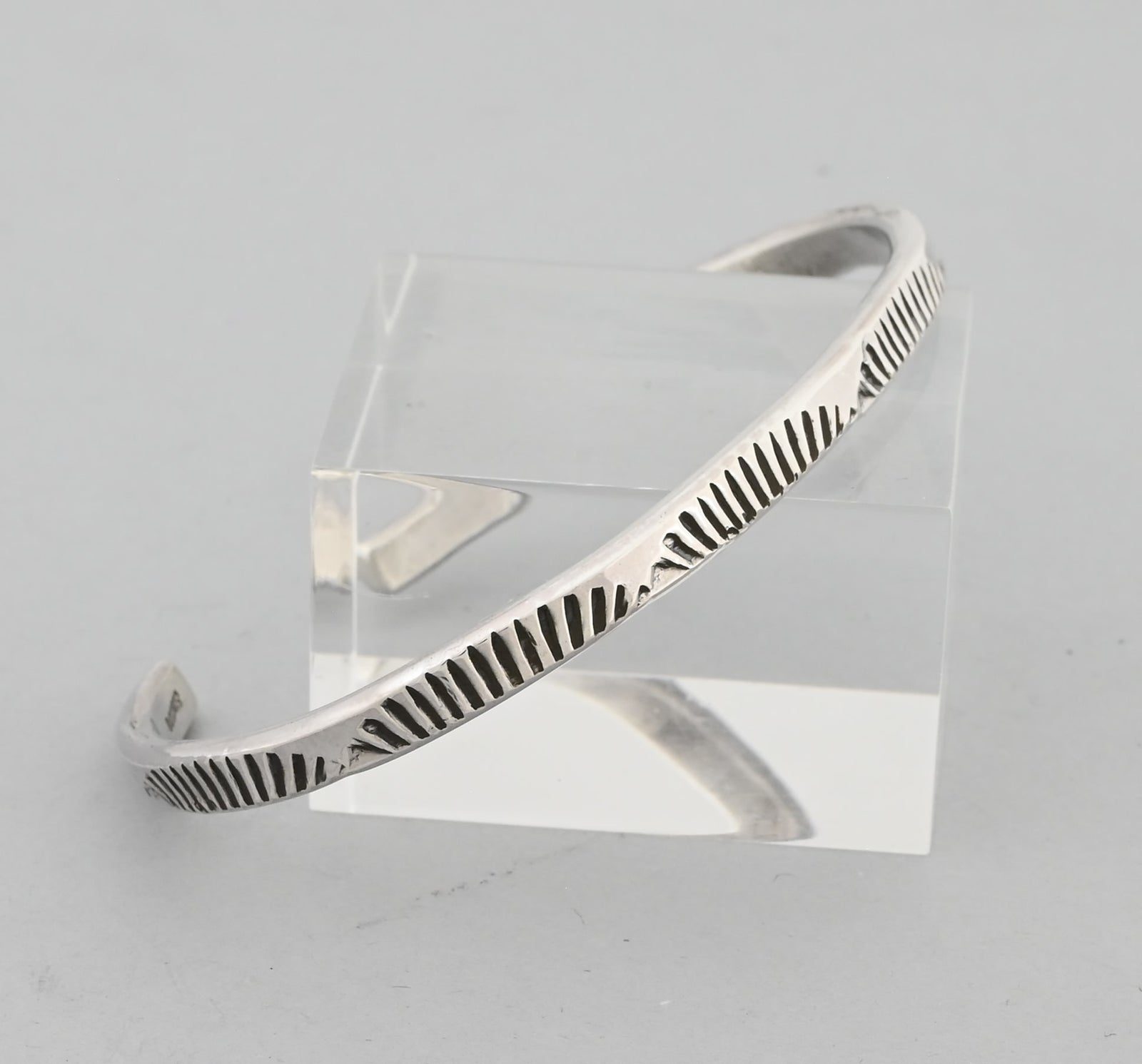 Bracelet with Stamping (large!) by Ben Tahe