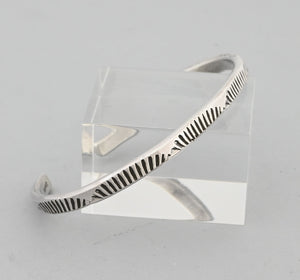 Bracelet with Stamping (large!) by Ben Tahe