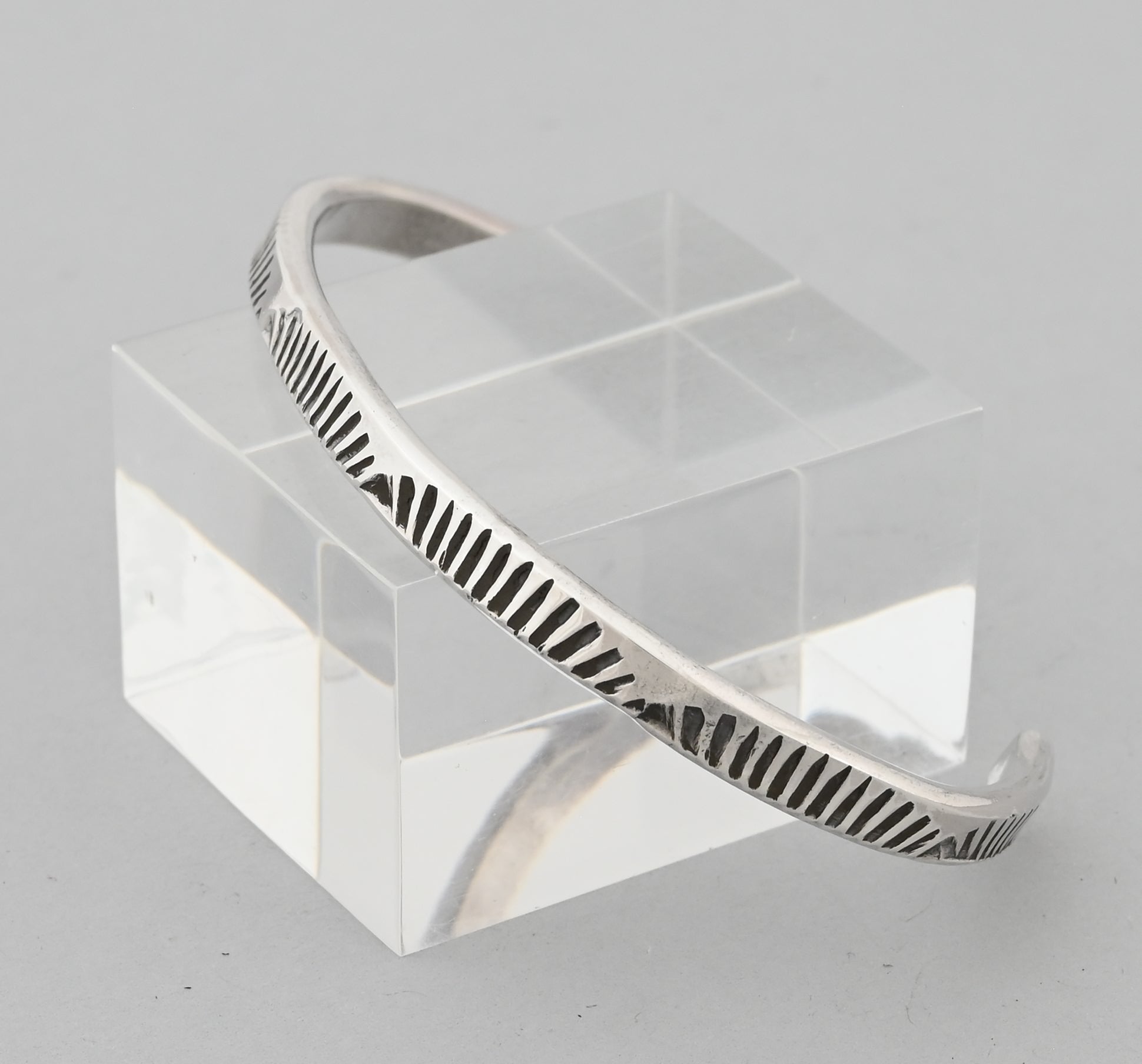 Bracelet with Stamping (large!) by Ben Tahe