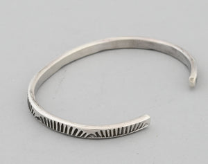 Bracelet with Stamping (large!) by Ben Tahe