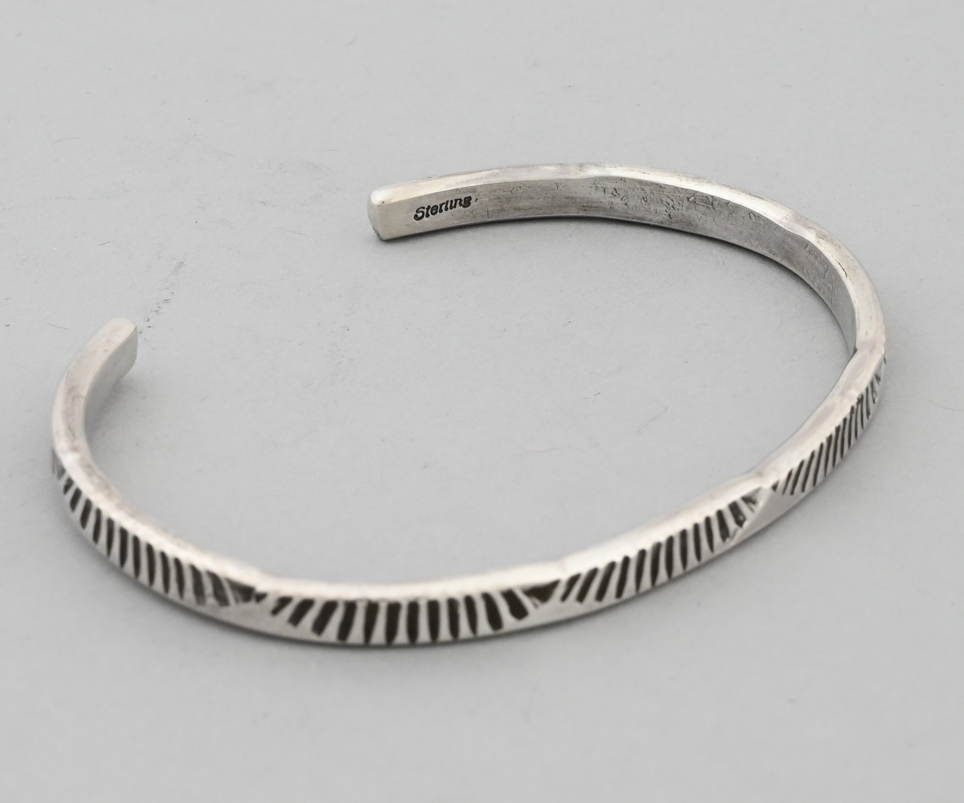 Bracelet with Stamping (large!) by Ben Tahe