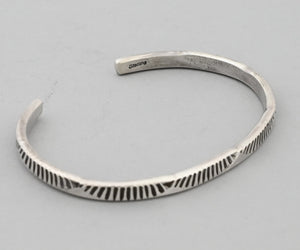 Bracelet with Stamping (large!) by Ben Tahe