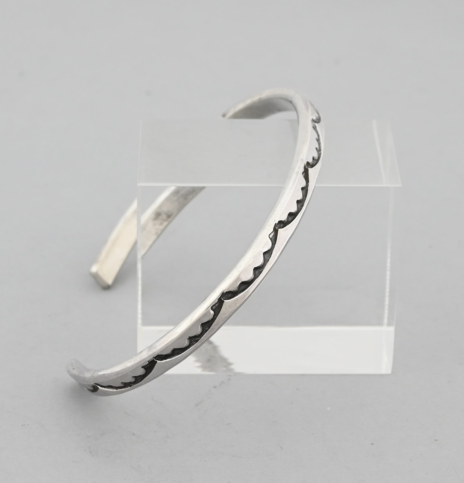 Bracelet with Stamping (large!) by Ben Tahe