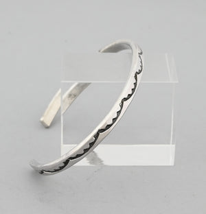 Bracelet with Stamping (large!) by Ben Tahe