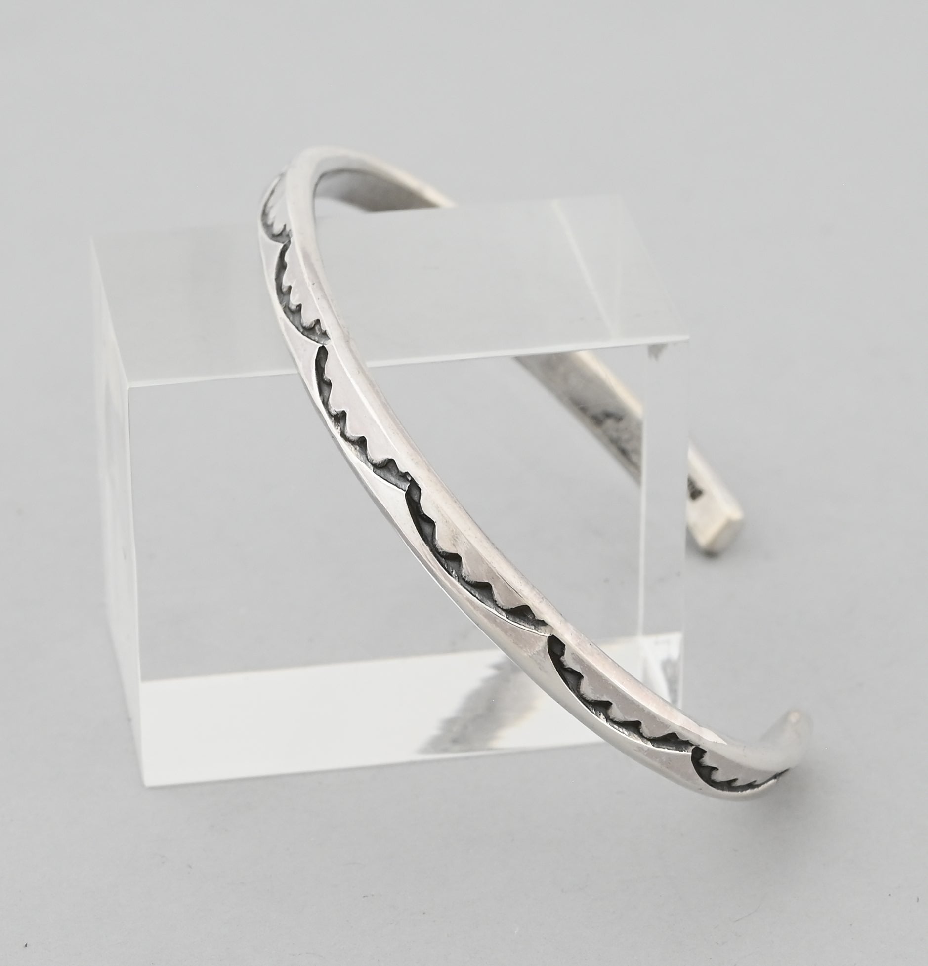 Bracelet with Stamping (large!) by Ben Tahe