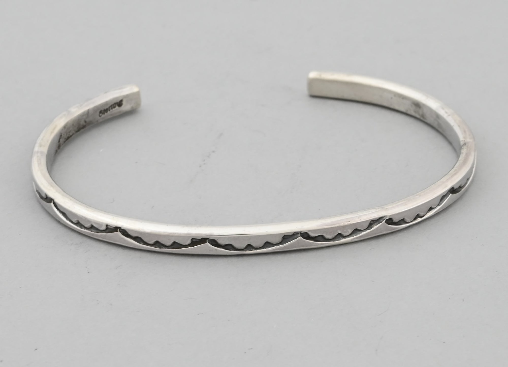 Bracelet with Stamping (large!) by Ben Tahe