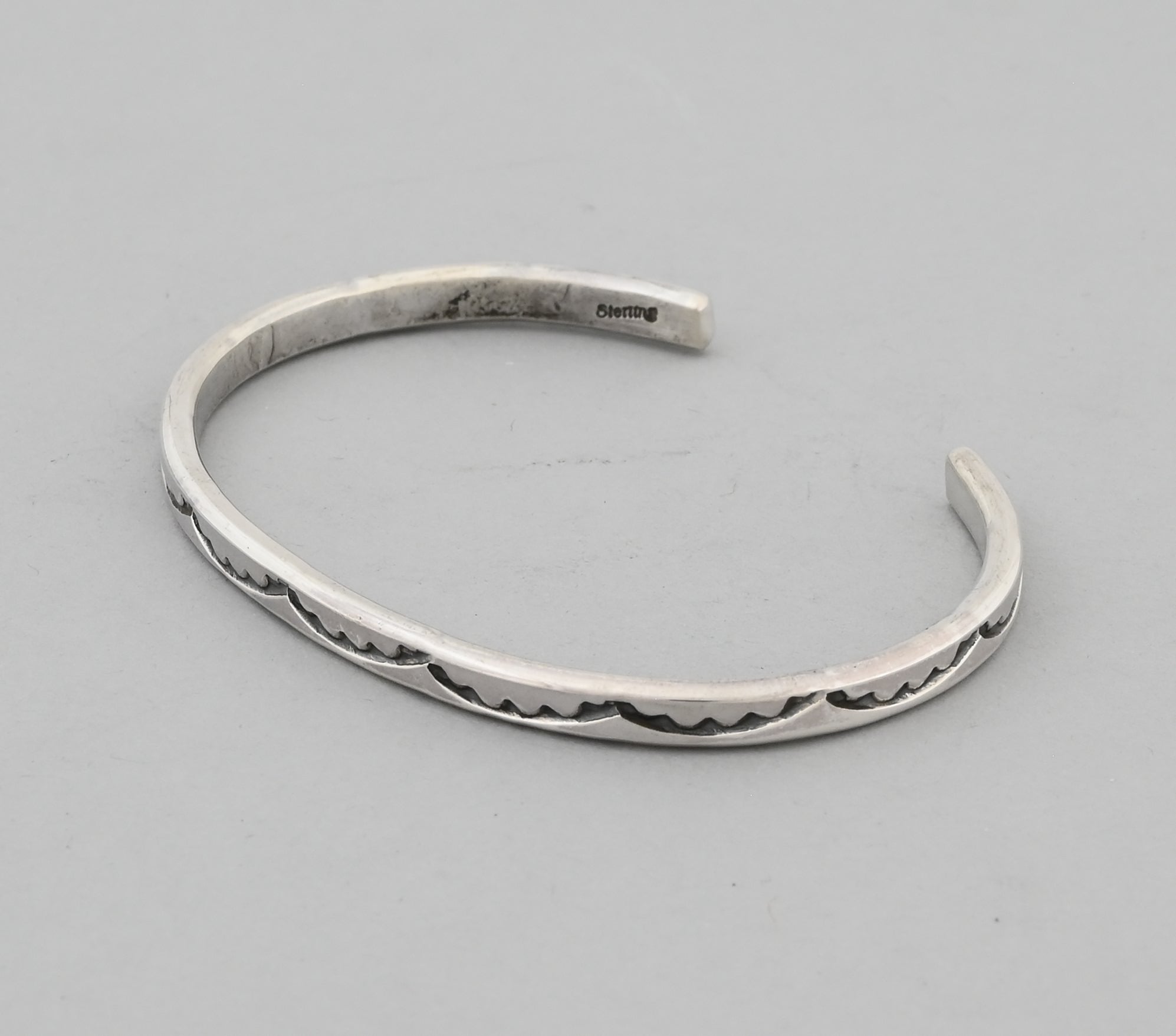 Bracelet with Stamping (large!) by Ben Tahe