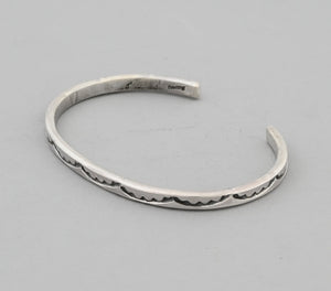 Bracelet with Stamping (large!) by Ben Tahe