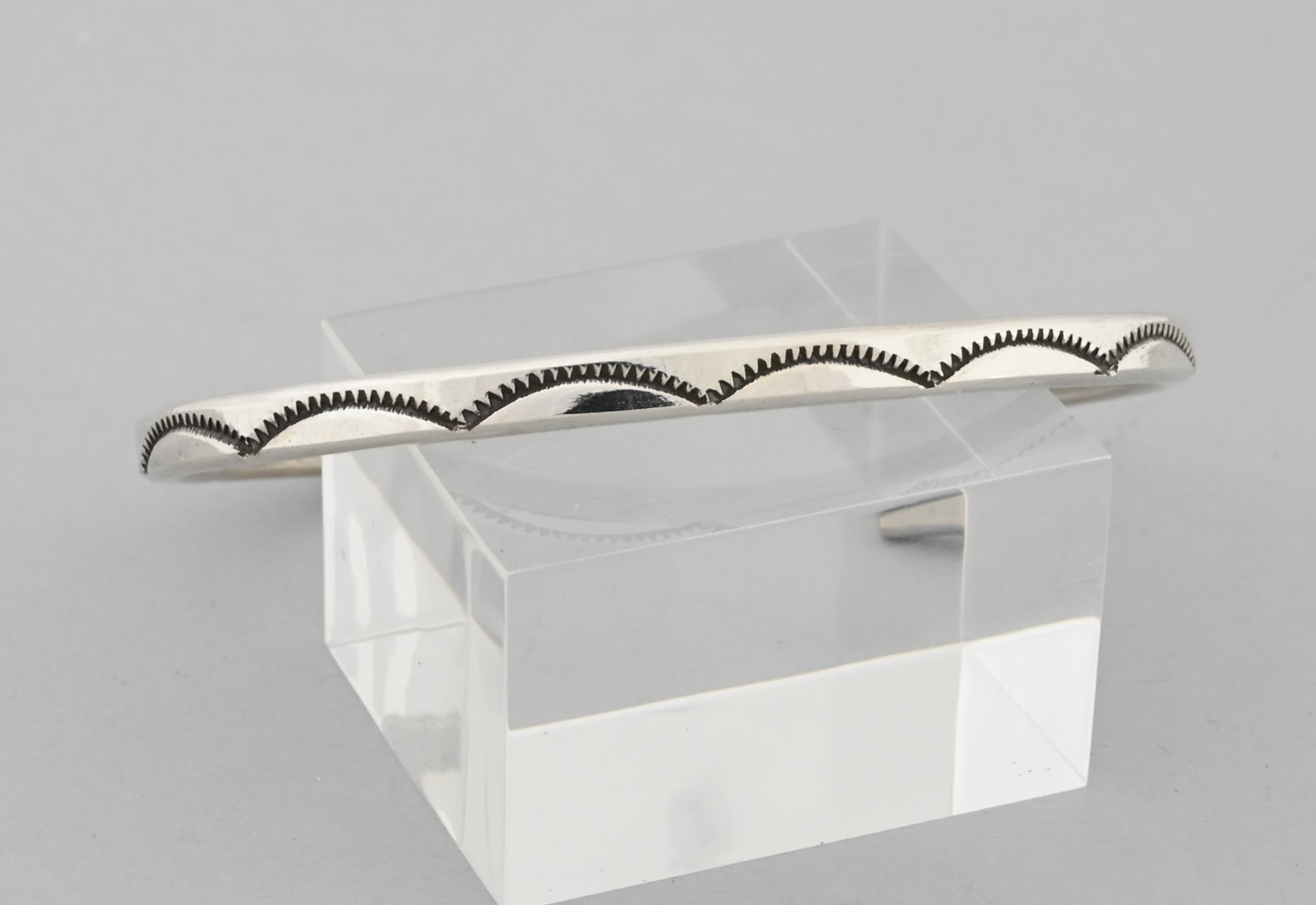 Bracelet with Stamping (large!) by Ben Tahe