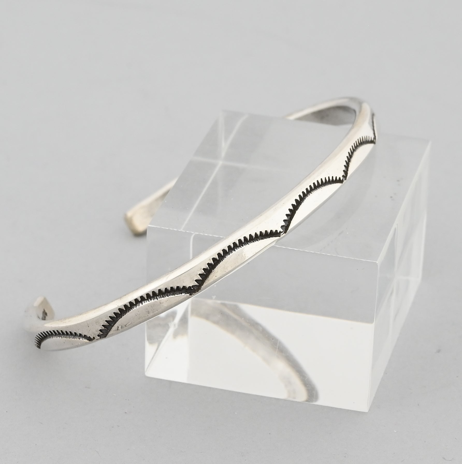 Bracelet with Stamping (large!) by Ben Tahe