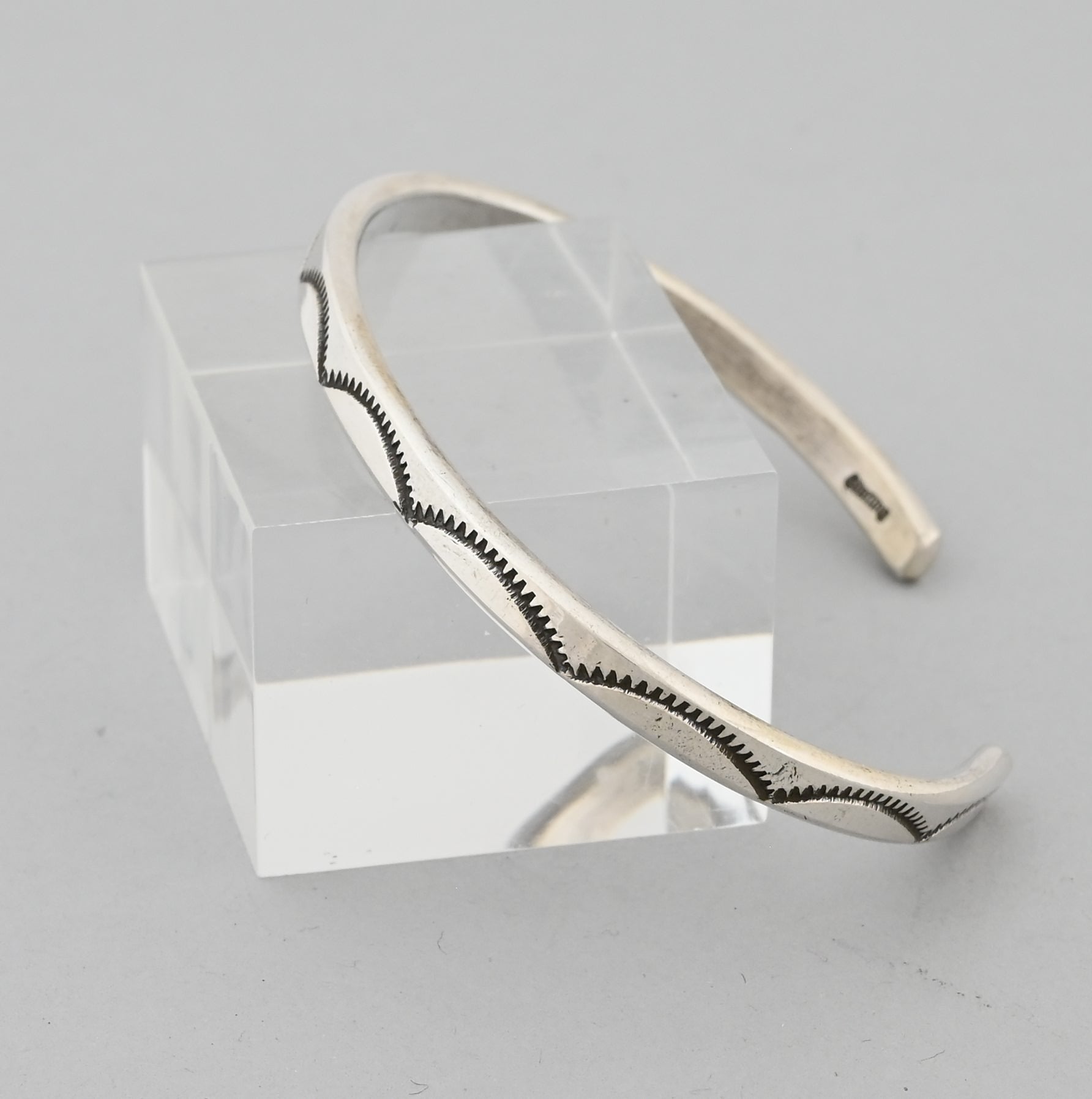 Bracelet with Stamping (large!) by Ben Tahe