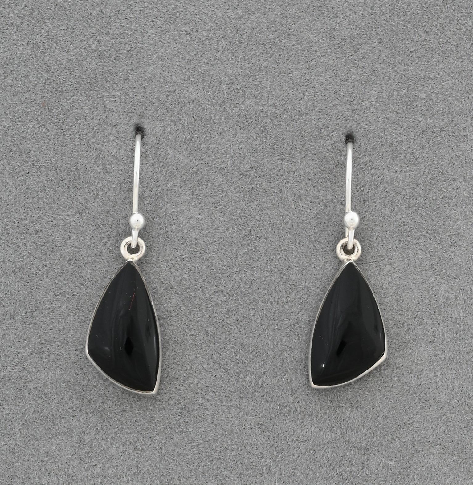 Earrings with Black Onyx by Sheryl Martinez