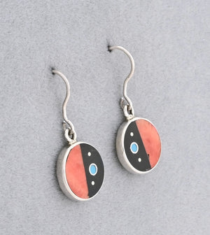 Earrings with Inlays by Jimmy Poyer
