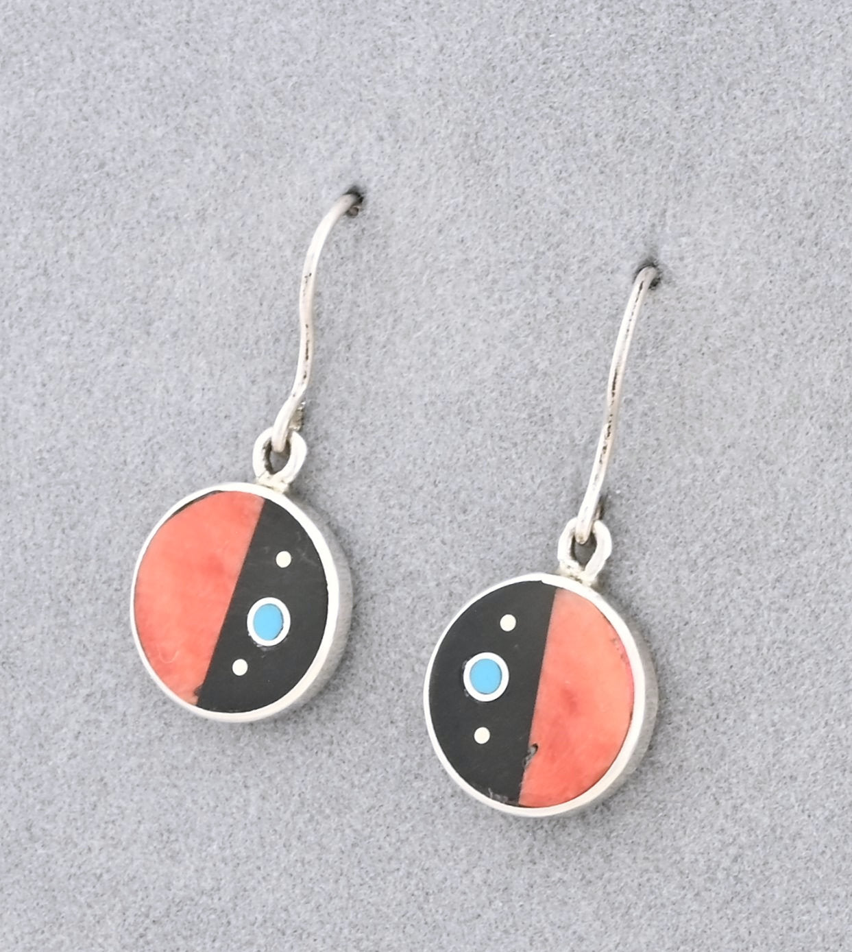 Earrings with Inlays by Jimmy Poyer