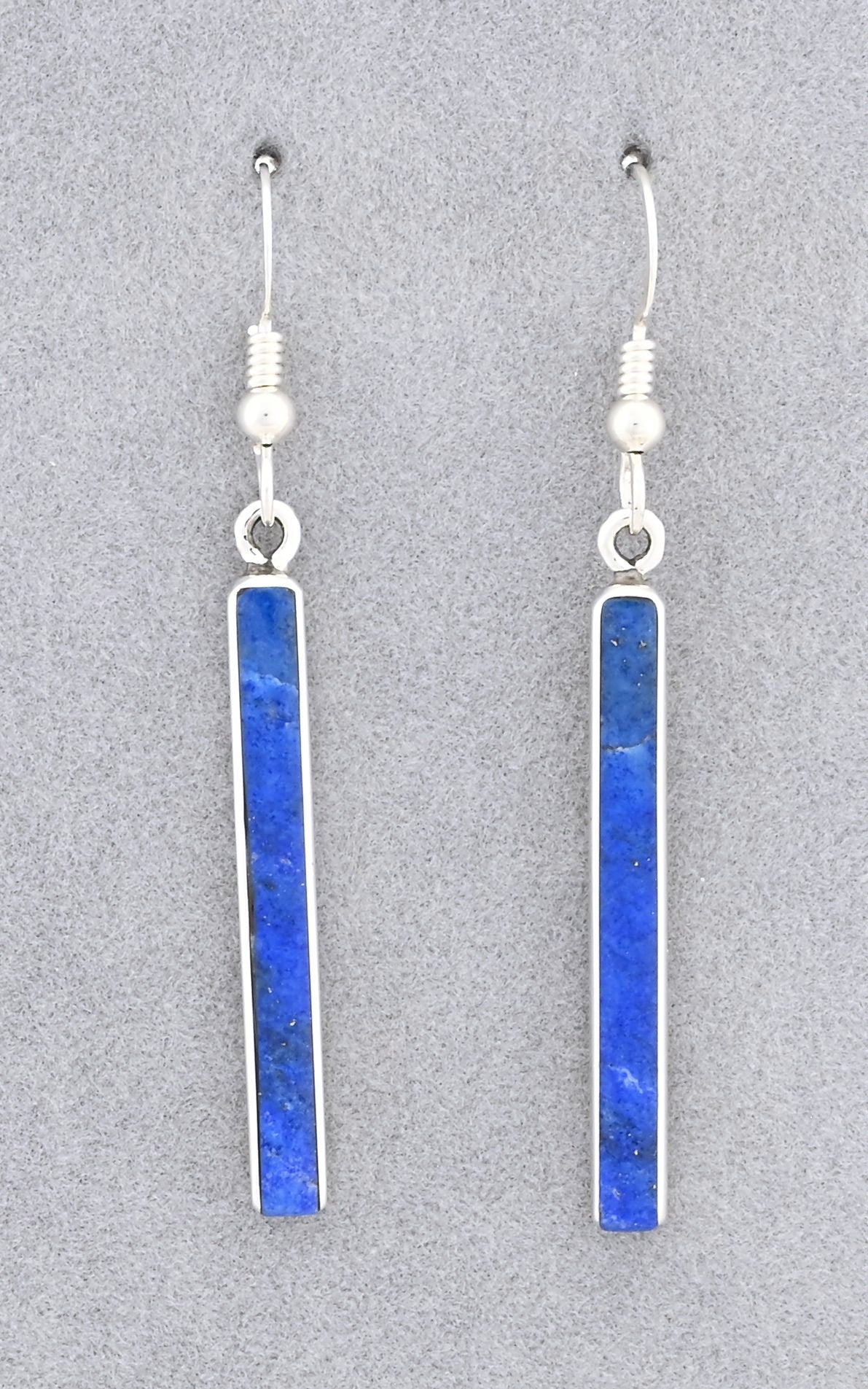 Earrings with Lapis by Jimmy Poyer