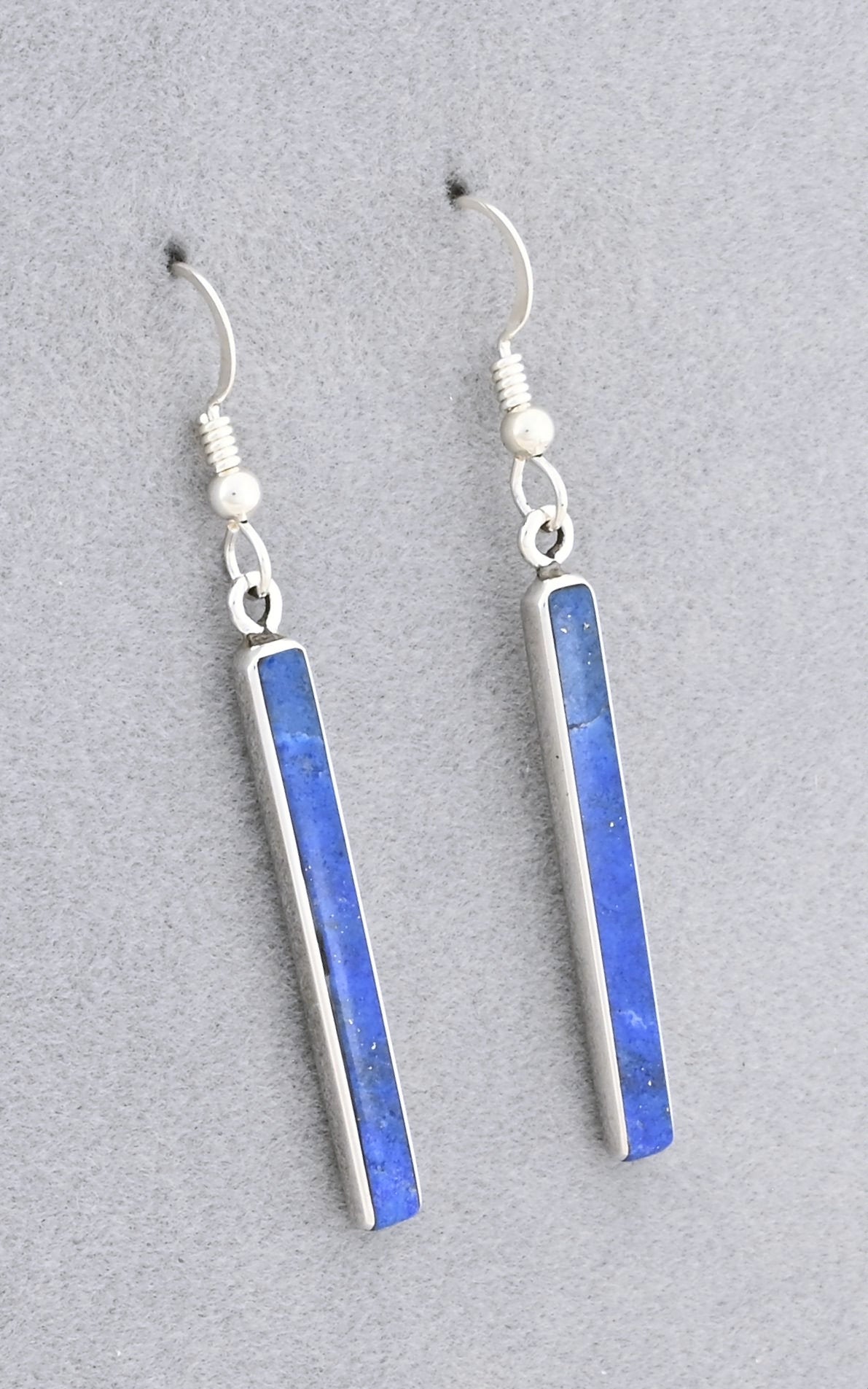 Earrings with Lapis by Jimmy Poyer