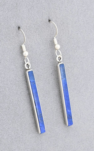 Earrings with Lapis by Jimmy Poyer