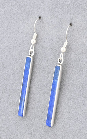 Earrings with Lapis by Jimmy Poyer