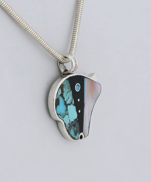 Pendant with Small Bear by Jimmy Poyer