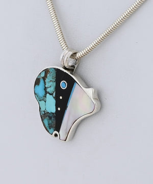 Pendant with Small Bear by Jimmy Poyer