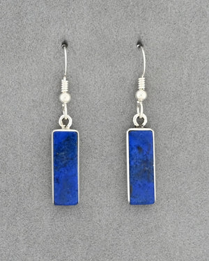 Earrings with Inlay by Jimmy Poyer