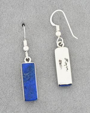 Earrings with Inlay by Jimmy Poyer