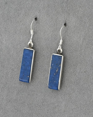 Earrings with Inlay by Jimmy Poyer