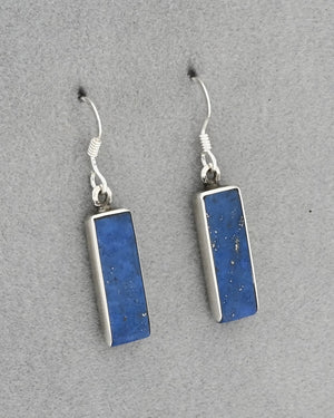 Earrings with Inlay by Jimmy Poyer