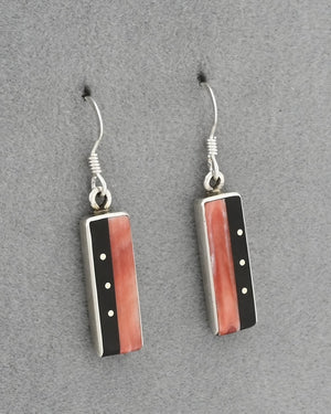 Earrings with Inlay by Jimmy Poyer