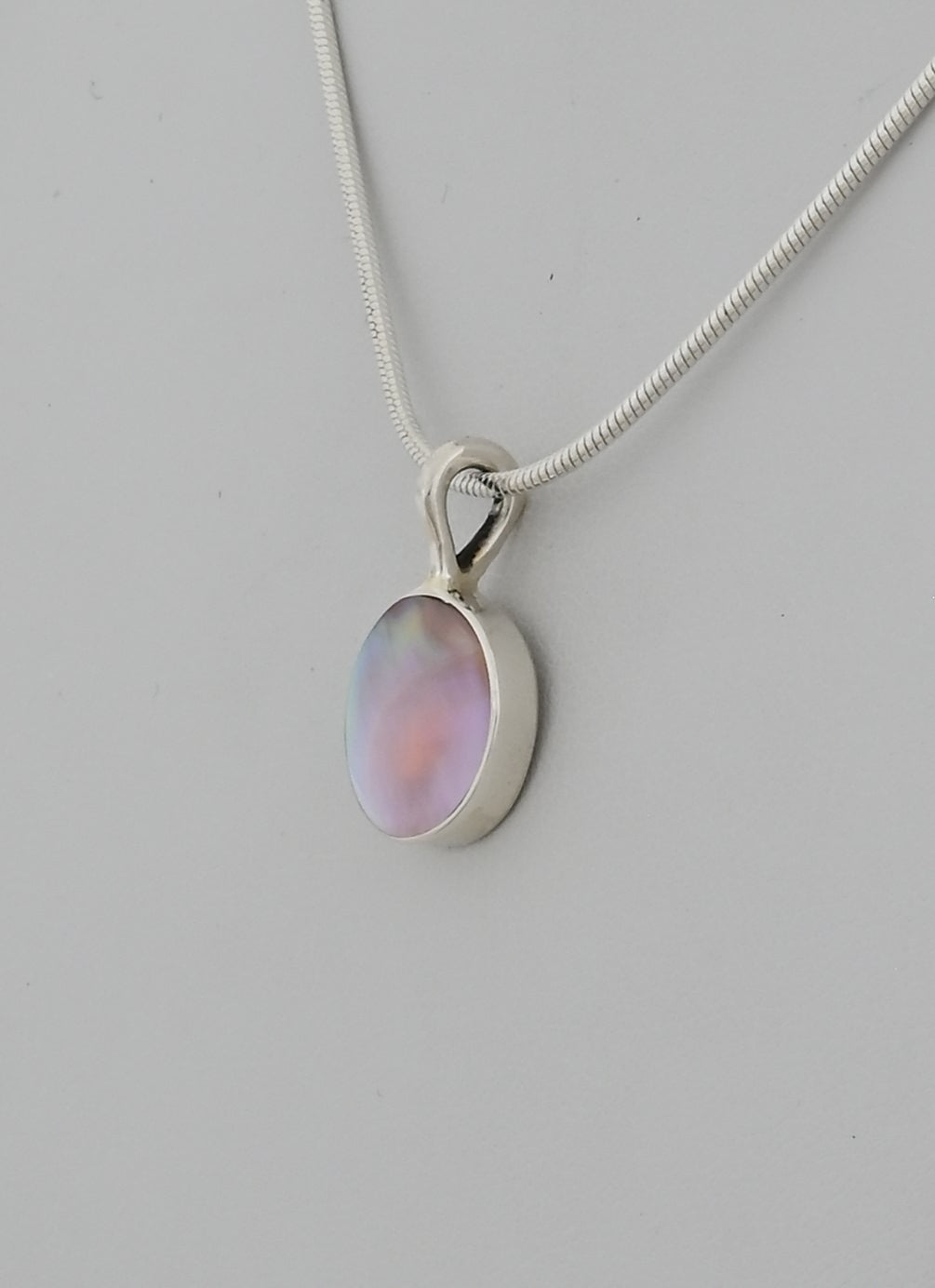 Pendant with Freshwater Mussell Shell by Jimmy Poyer