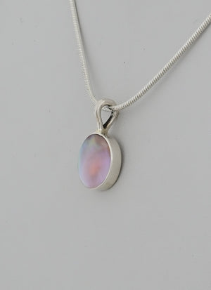 Pendant with Freshwater Mussell Shell by Jimmy Poyer