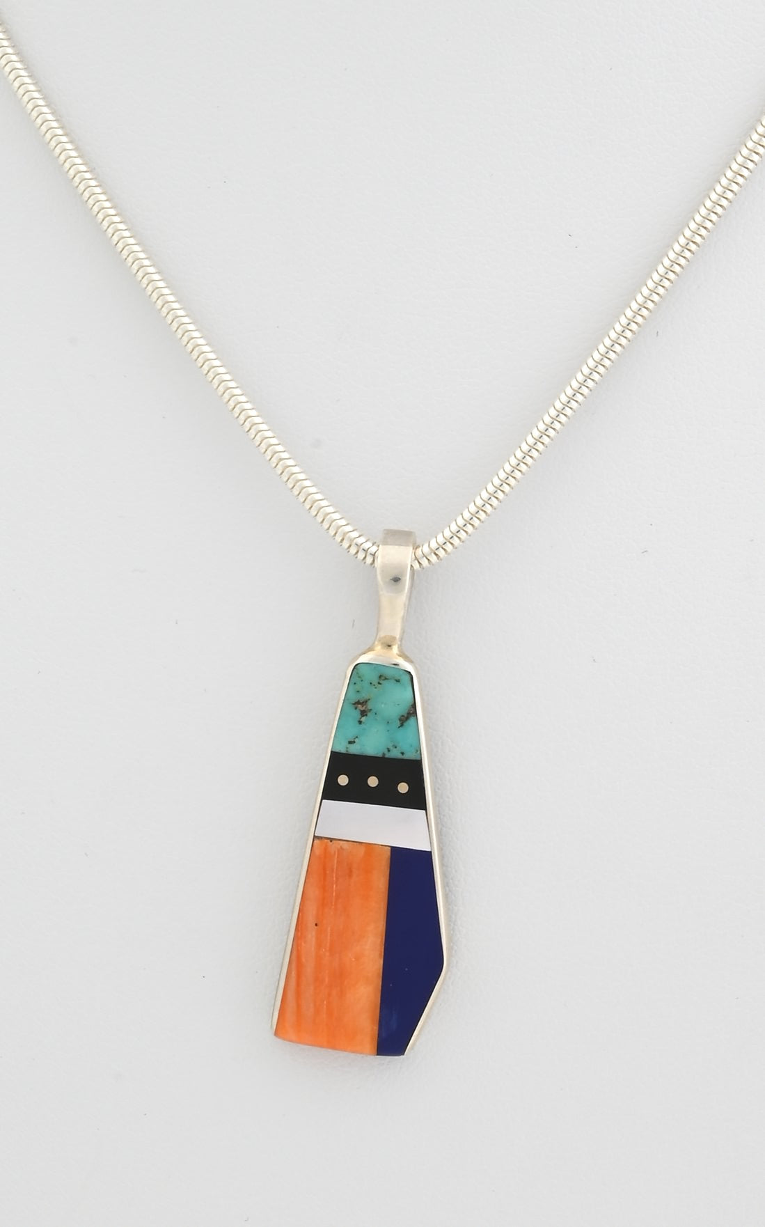 Pendant with Inlay by Jimmy Poyer