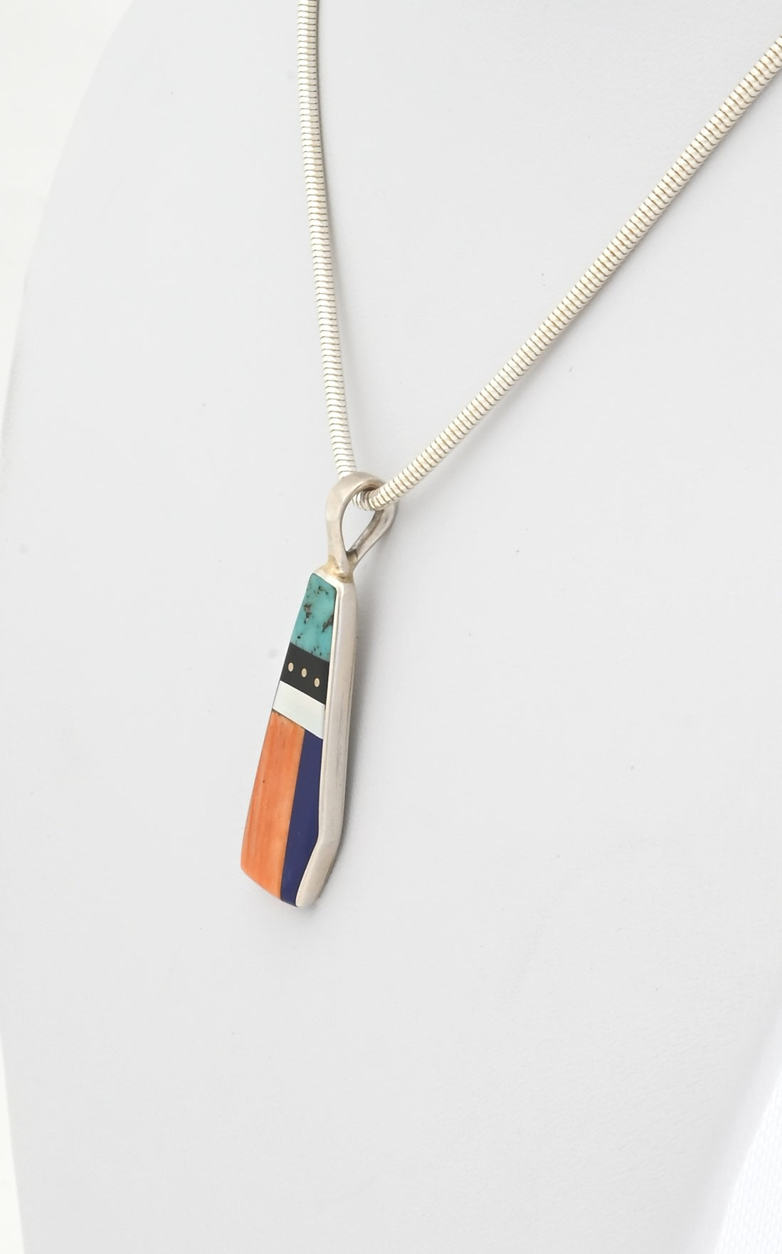 Pendant with Inlay by Jimmy Poyer