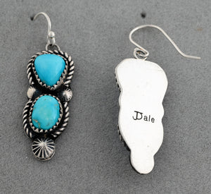 Earrings with Turquoise by Jeanette Dale