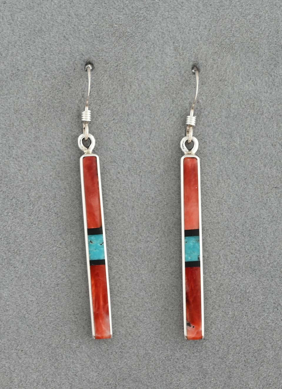 Earrings with Long Drops by Jimmy Poyer