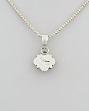 Pendant with Small Flower by Artie Yellowhorse